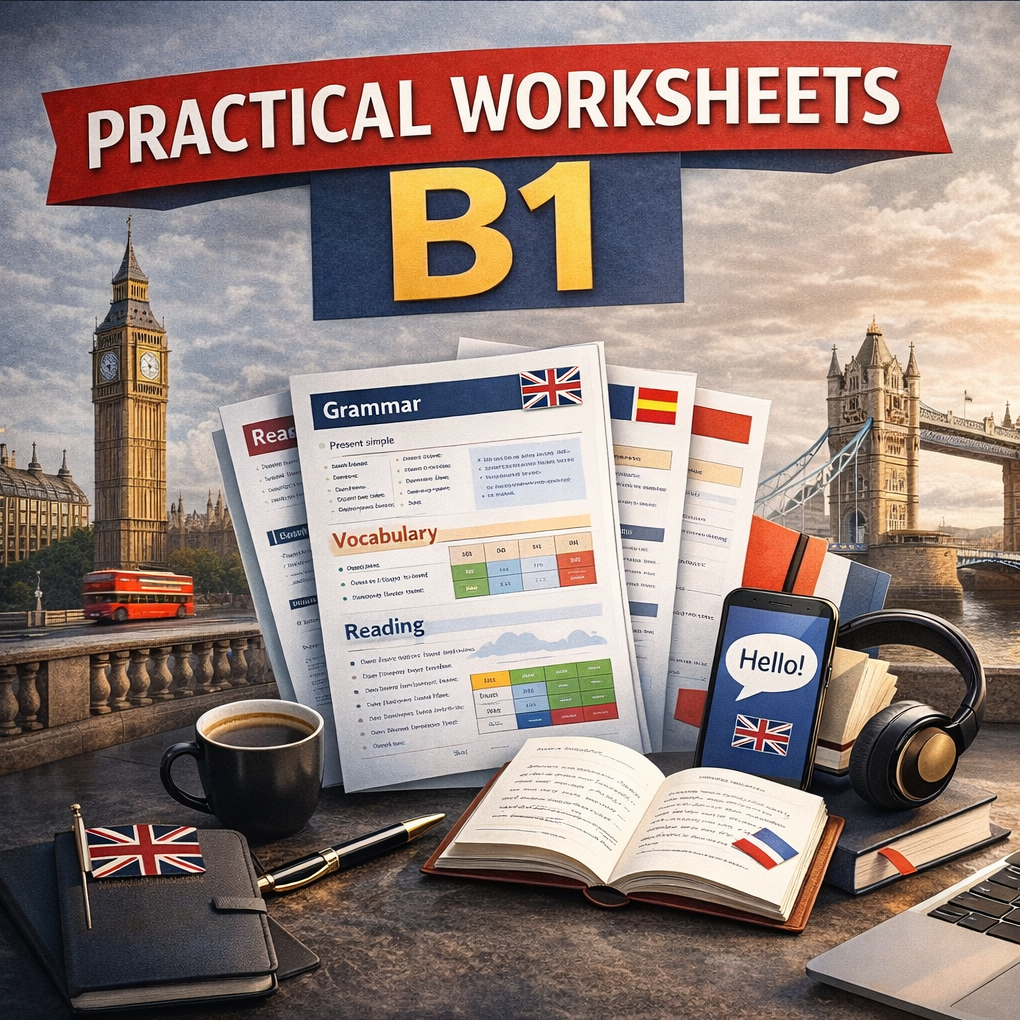 Pack complet – 10 modules Anglais B1 + bonus exclusifs