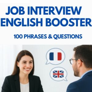 Job Interview English Booster