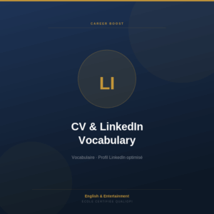 CV & LinkedIn Vocabulary